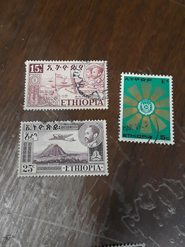 Mint NH & Used Ethiopia Lot