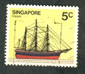 Singapore #337 used single