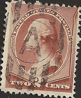 # 210 RED BROWN USED GEORGE WASHINGTON