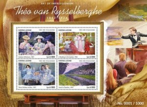 2015 SIERRA LEONE MNH. THÃO VAN RYSSELBERGHE  |  Scott Code: 3437