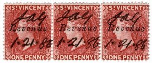 (I.B) St Vincent Revenue : Stamp Duty 1d