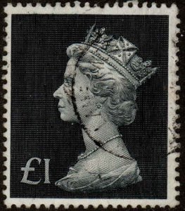 Great Britain  #MH168, Used, CV $1.25