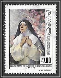 Peru #867 St Rose of Lima Used