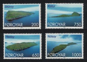 Faroe Is. Islands of the Faroes 4v 2000 MNH SC#383-386 SG#363=375 MI#381-384