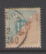Sweden Sc J22 1874 1 kr postage due  stamp used