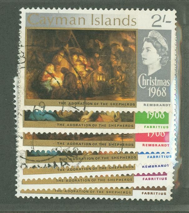 Cayman Islands #203-208  Single (Complete Set)