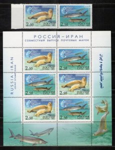 Russia & Soviet Union 6795, 6795c MNH Marine Life Seals Fauna ZAYIX 0624M0050