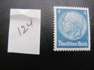 GERMANY 1933 MNH  SC 402 SINGLE XF 22 EUROS (124)
