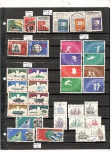 POLAND COLLECTION ON STOCK SHEET MINT/USED