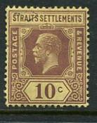 Straits Settlements #191 Used