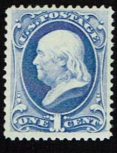 Scott #156 VF-OG-VLH.