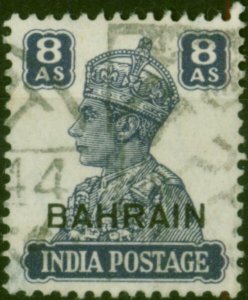 Bahrain 1942 8a Slate-Violet SG49 Fine Used