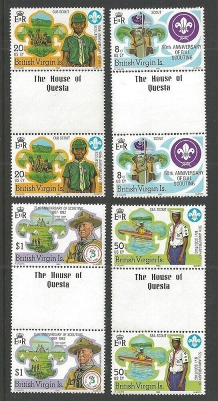 1982 British Virgin Islands Boy Scout 75th anniversary