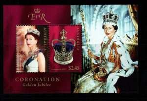 AUSTRALIA SGMS2303 2003 50TH ANNIV. OF CORONATION MNH