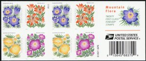 5675a CFI, Counterfeit Booklet Pane of 20 Mountain Flora Stamps - Stuart Katz