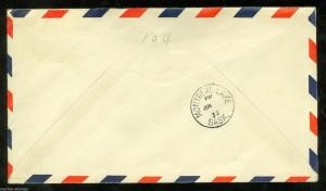 CANADA   FIRST FLIGHT COVER LAC LA RONGE TO  MONTREAL LAKE JUNE 8, 1932 