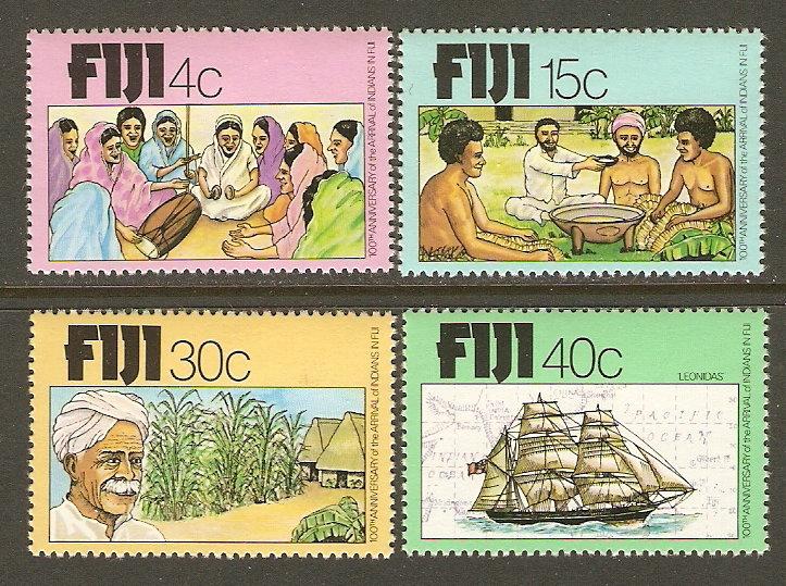 Fiji #401-4 NH Indians