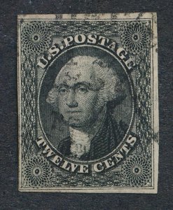 UNITED STATES (US) 17 USED, F-VF 3 MARGIN LIGHT CANCEL