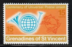 St-Vincent-Grenadines - UPU Centennial 15c - # 26 - M/NH