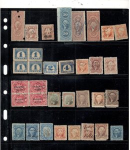 US REVENUE STAMP COLLECTION