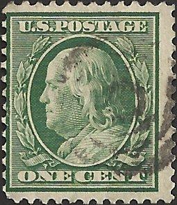 # 331 USED GREEN BEN FRANKLIN