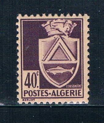 Algeria 138 Unused Constantine COA 1942 (A0311)+