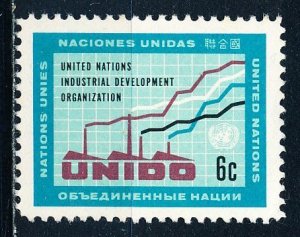 United Nations - New York #185 Single Unused