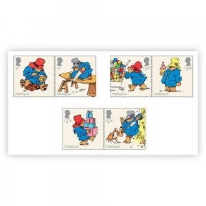 Royal Mail - Paddington Bear - Set of 6 Stamps - Mint