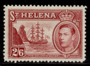 ST. HELENA GVI SG138, 2s 6d maroon, M MINT. Cat £20.