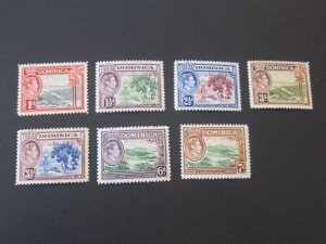 Dominica 1938 Sc 98-9,101-5 MH