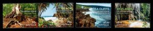 CHRISTMAS ISLAND SG779/82 2014 NATIONAL PARK MNH