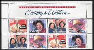 ALLY'S STAMPS US Scott #2771-4 29c Country & Western Music [8] MNH - F/VF [F-1a]