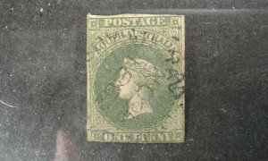 South Australia #5 used wmk 6 e204 8222