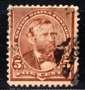 United States Scott # 223, used