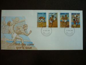 Stamps - Tokelau Islands - Scott# 77-80 - First Day Cover