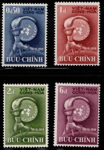 South Viet-Nam Scott 96-99 MNH** Human Rights set