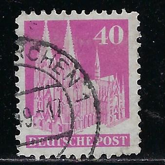 Germany AM Post Scott # 651, used