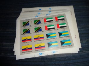 UNITED NATIONS FULL SHEET COLLECTION, MNH, OG