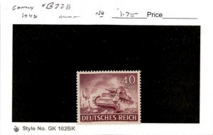 Germany, Postage Stamp, #B228 Mint NH, 1943 World War II Tank (AC)