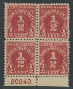 United States #J69  Multiple