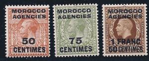 Morocco Agencies Sc# 407, 408, 421