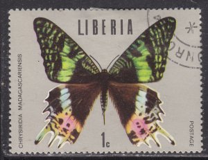 Liberia 683 Tropical Butterflies 1974