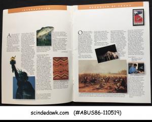 USA UNITED STATES 1986 COMMEMORATIVE STAMPS SPECIAL BOOKLET MNH