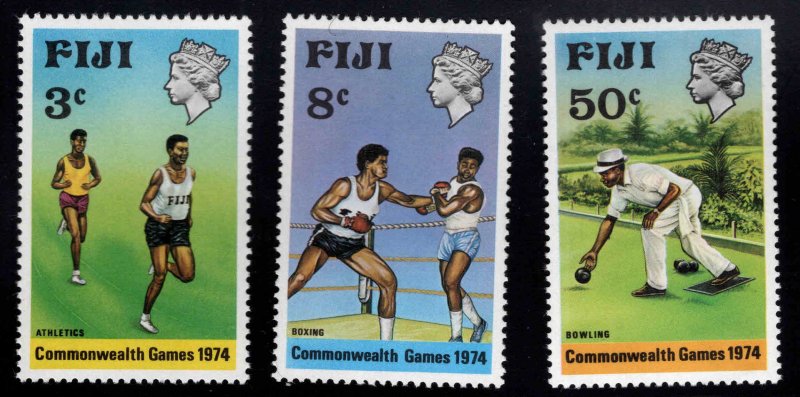 FIJI Scott 341-343 MNH**  Commonwealth Games 1974