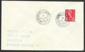 GB SCOTLAND 1970 cover UIG / PORTREE ISLE OF SKYE cds......................55755