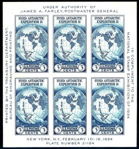 U.S. #768 MINT SHEET NGAI