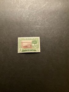 Stamps Malaya-Malacca Scott #66 hinged