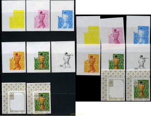 204039 MNH BHUTAN 1968 19 JUEGOS OLIMPICOS VERANO MEXICO 1968