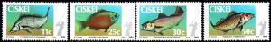 Ciskei - 1985 Coastal Angling Set MNH** SG 69-72