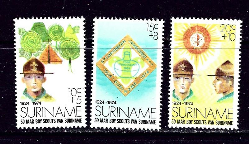 Surinam B208-10 MNH 1974 Boy Scouts